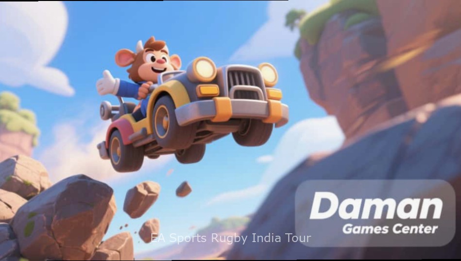 EA Sports Rugby India Tour - Intense Tackle EA Sports Rugby India Tour gameplay showing a tackle with EA Sports Rugby India Tour watermark